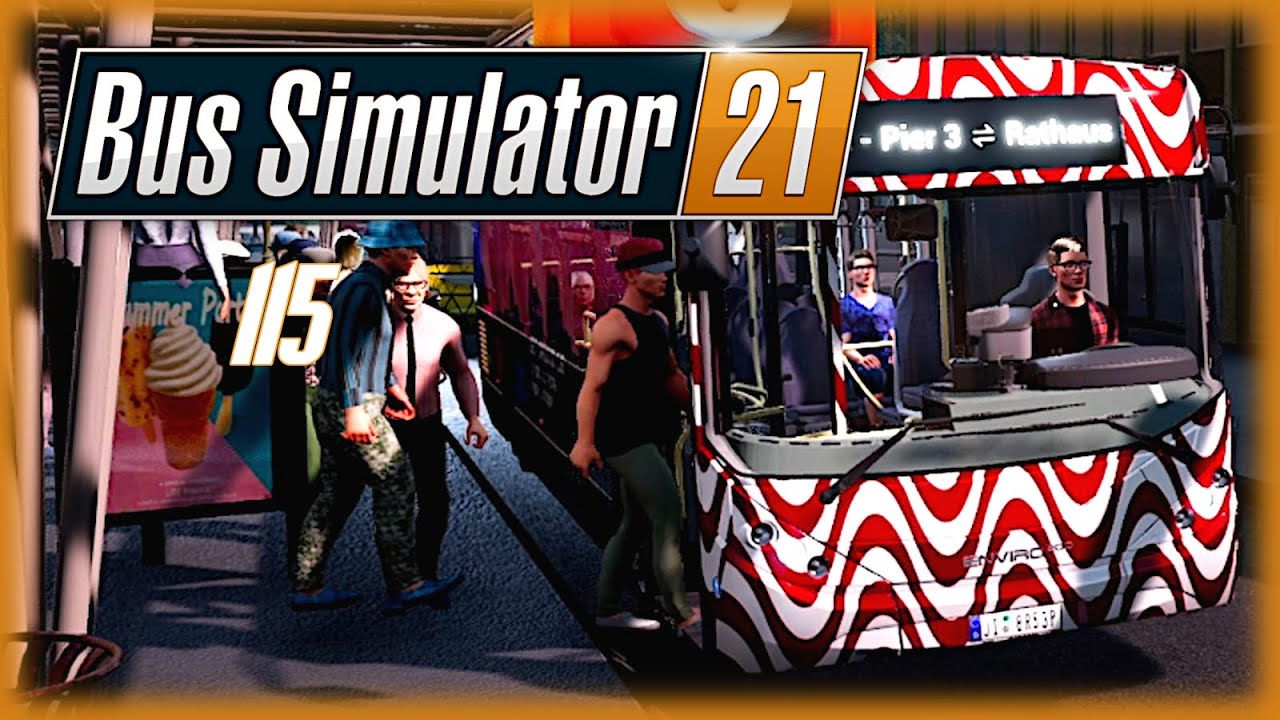 BUS SIMULATOR 21 [115] 🚌 Der ZOB von Seaside Valley | Bus Simulator 21 Gameplay