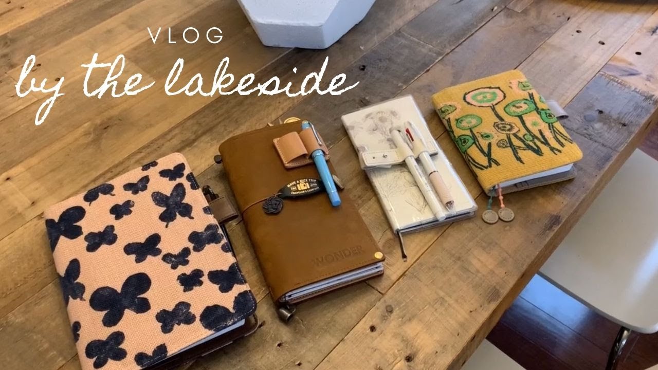 vlog :: by the lakeside :: planners and journals for 2020