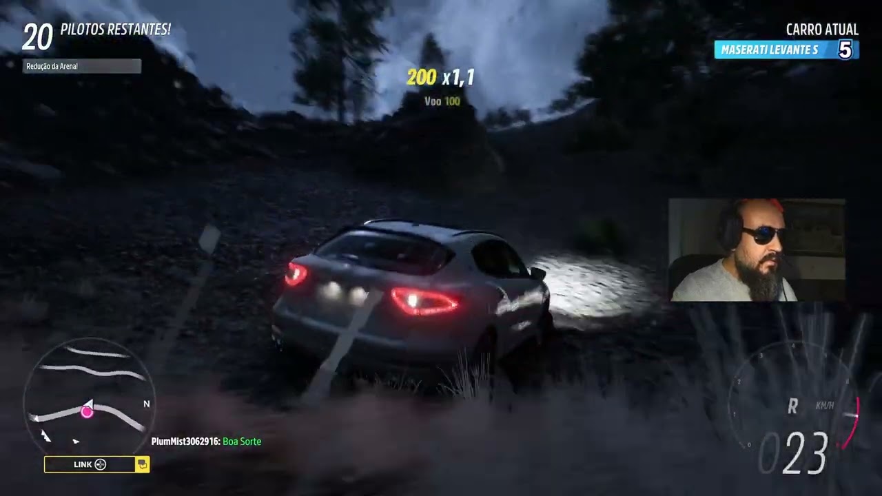 Sr Palpiteiro jogando Forza Horizon 5