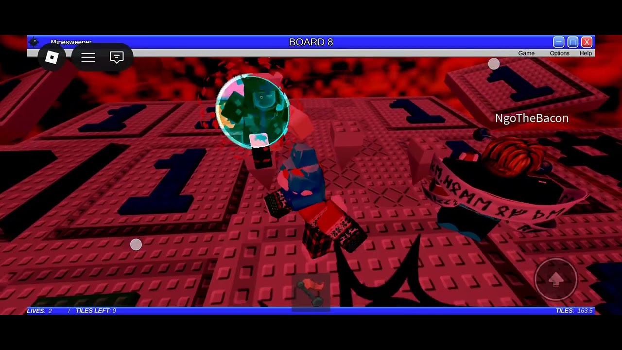 Dumb person gets carried in rougesweeper for 10 minutes