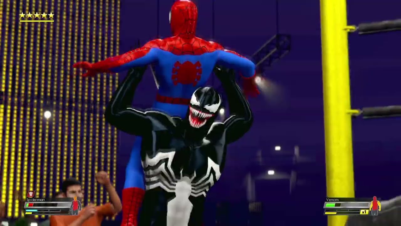 WWE 2K22 - Spiderman vs Venom