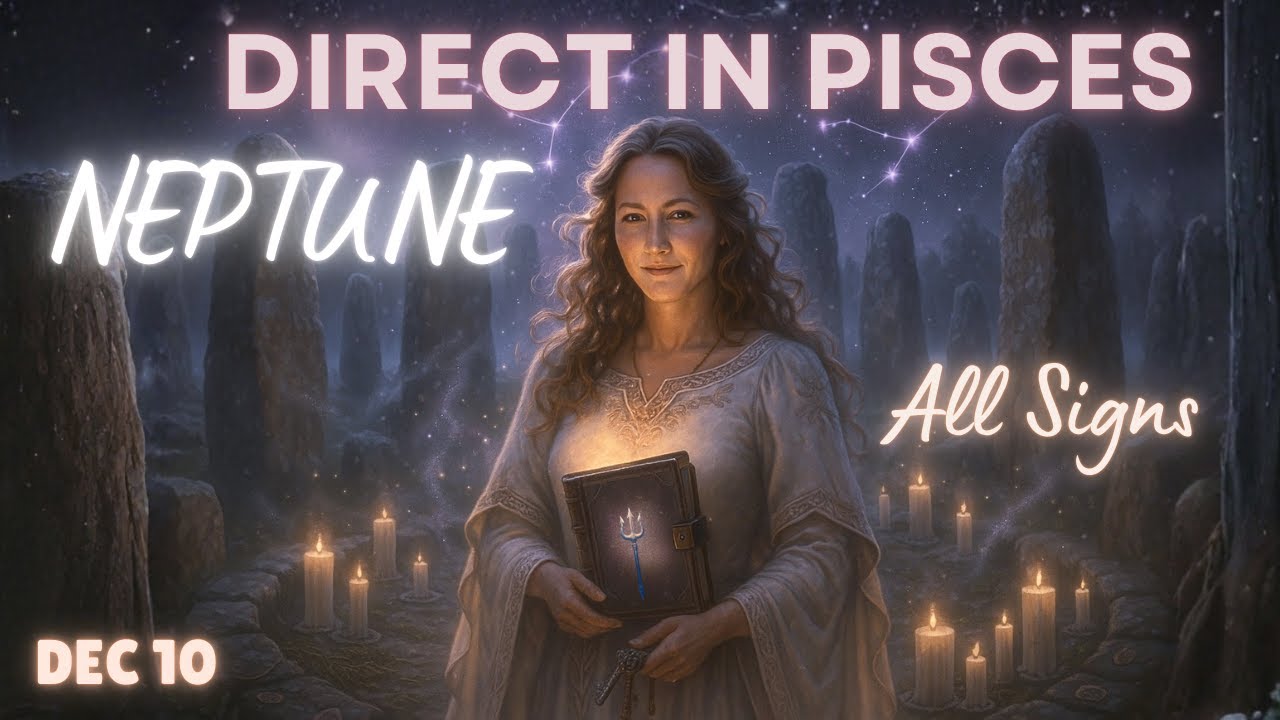 Neptune Stations Direct in Pisces 🔮 The Last Drift Before a New Dawn - All 12 Signs