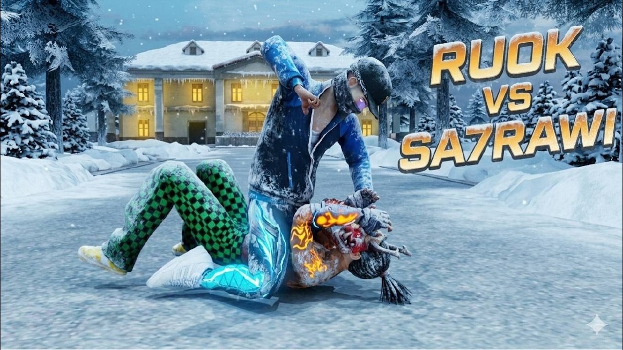 Анимация Free Fire 3D: SA7RAWI против RUOK, полная часть 🔥