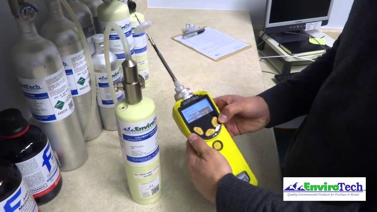 MiniRAE 3000 Calibration