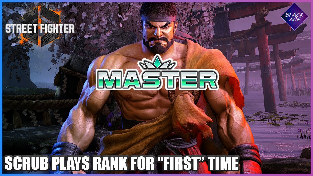 Street Fighter 6 NOOB plays RANK for the first time!