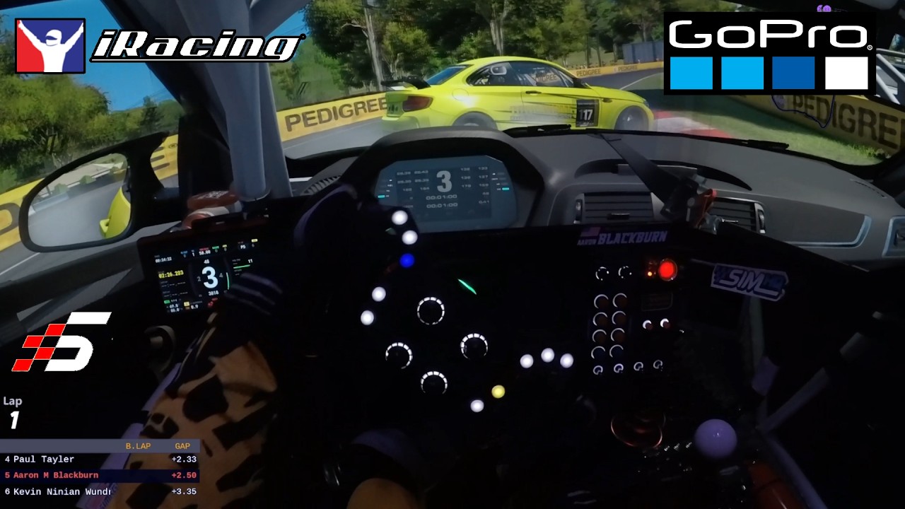 iRacing GoPro POV BMW Production Car Challenge at Bathurst