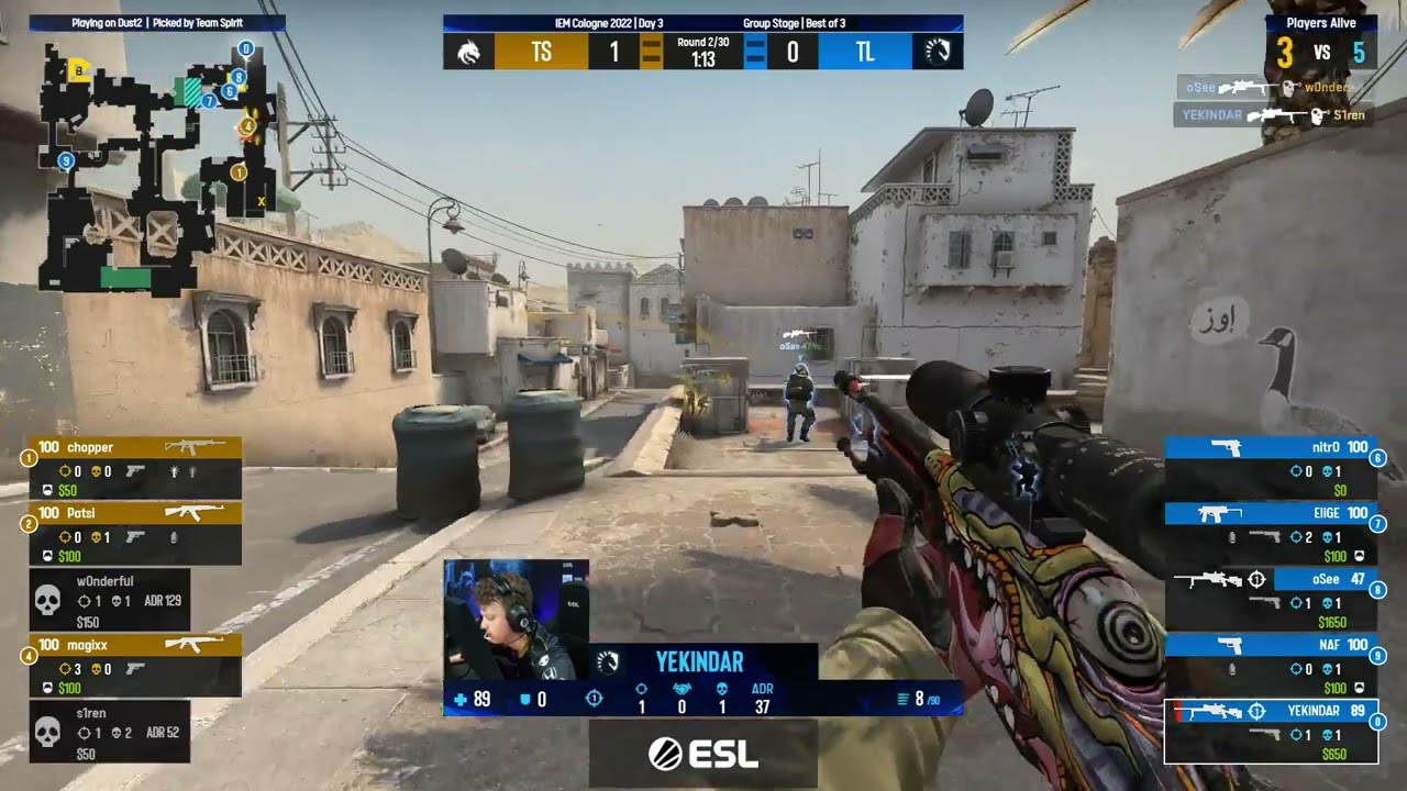YEKINDAR fez isso na primeira partida pra TEAM LIQUID!...