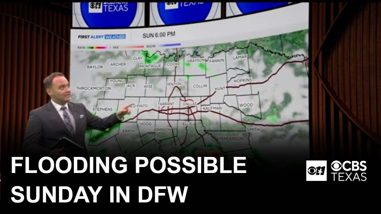 North Texas braces for flooding threats in weather swing