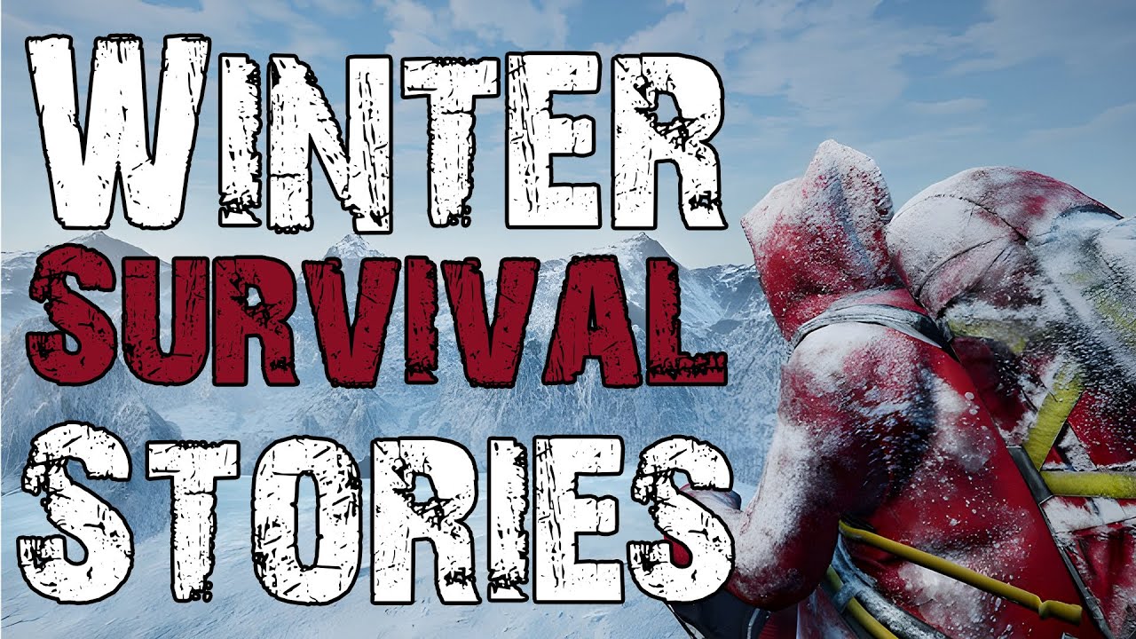 True Scary Winter Survival Stories To Help You Fall Asleep | Rain Sounds