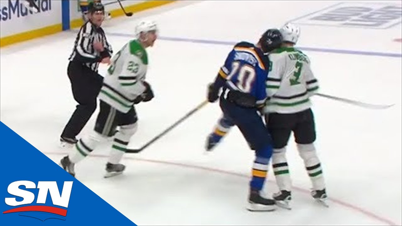 Oskar Sundqvist Hacks Ben Bishop Then Gets Blindsided By John Klingberg