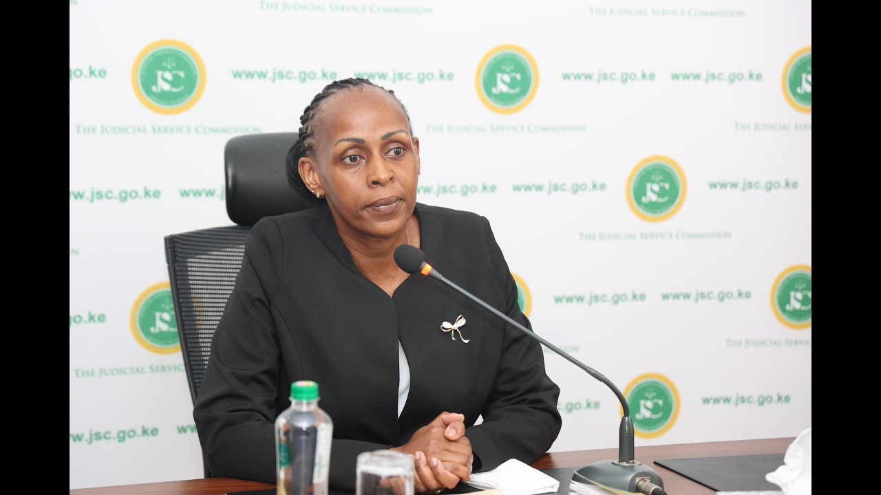 Hon. Anne Wanjiru Mwangi interview for the position of Judge of the High Court.
