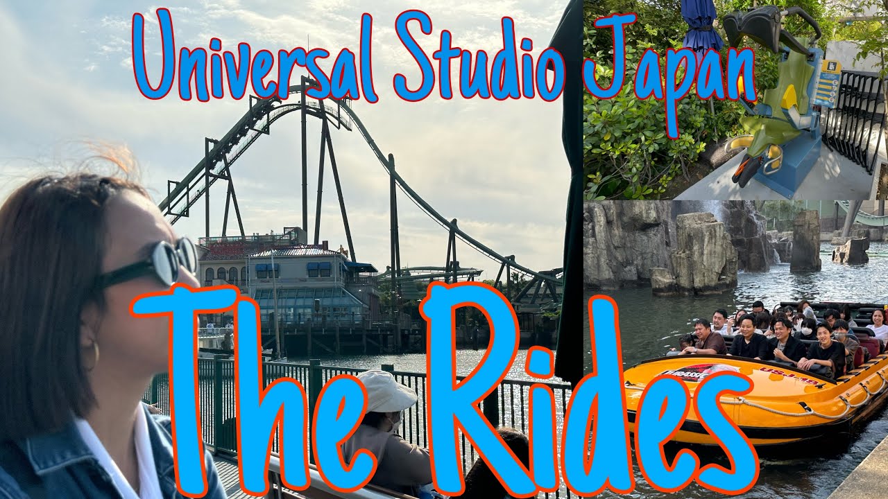 Crazy and Fun Rides Universal Studio Japan #amazing #japan #travel #travelvlog #universalstudios