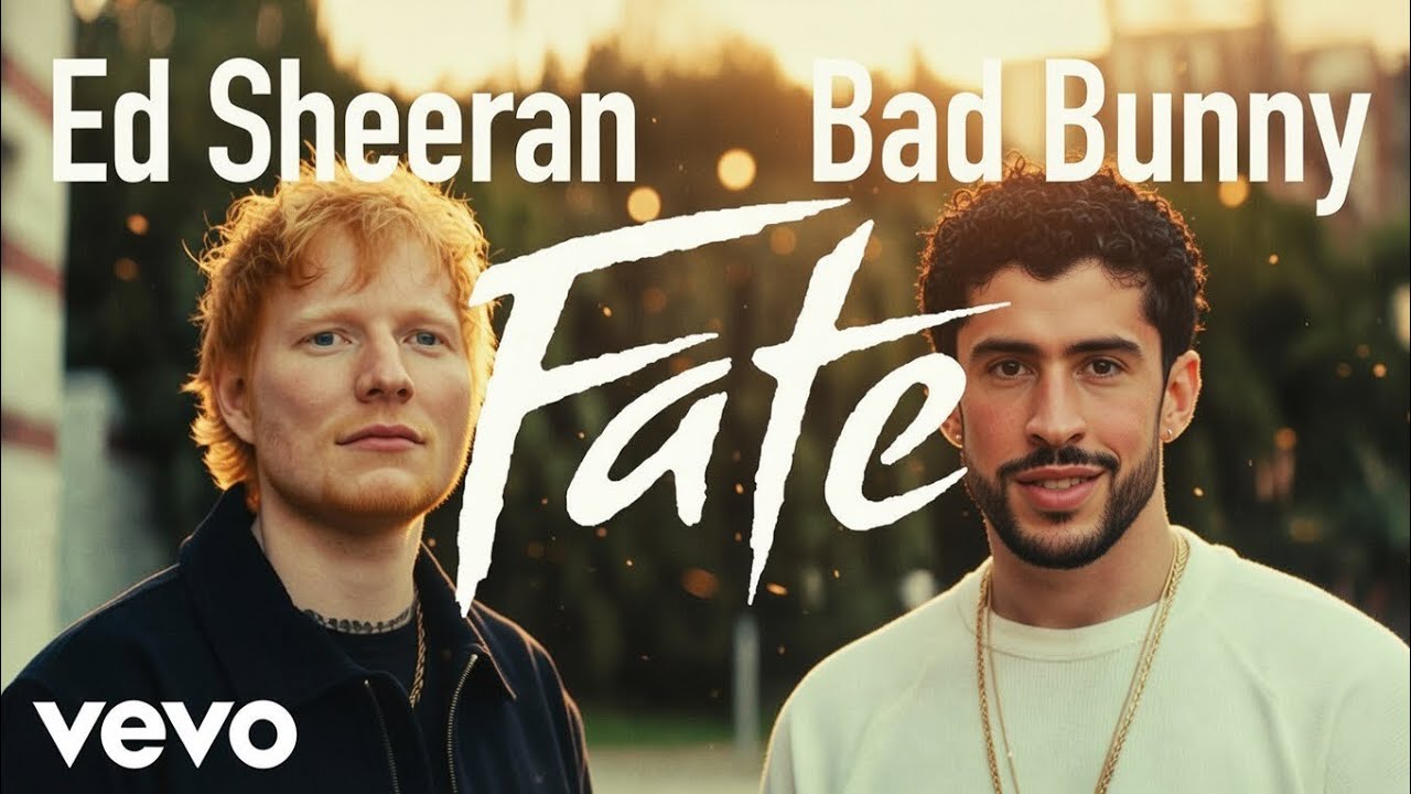 Ed Sheeran x Bad Bunny – FATE (Official Music Video) | Emotional Latin Pop Reggaeton 2026