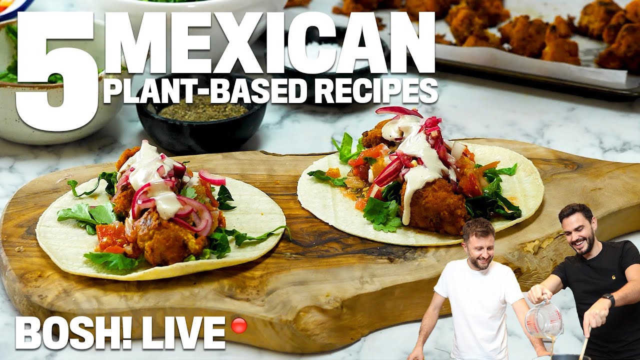 5 VEGAN MEXICAN STYLE DISHES