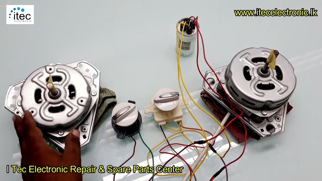 Semi-Automatic Washing Machine Wiring Diagram