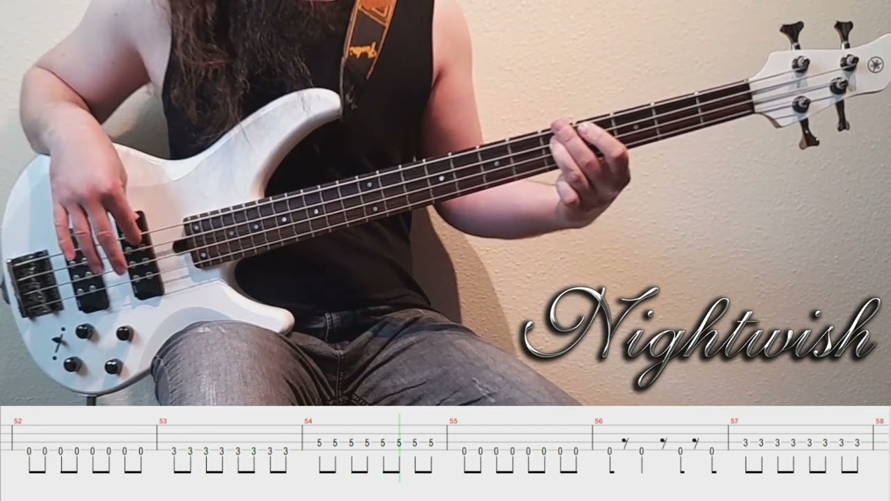 Elan - Nightwish (bass cover & tab)