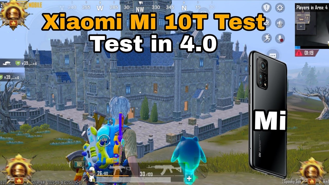 Xiaomi Mi 10T Test in update 4.0 2025 Smooth 90 FPS Pubg Mobile 🔥