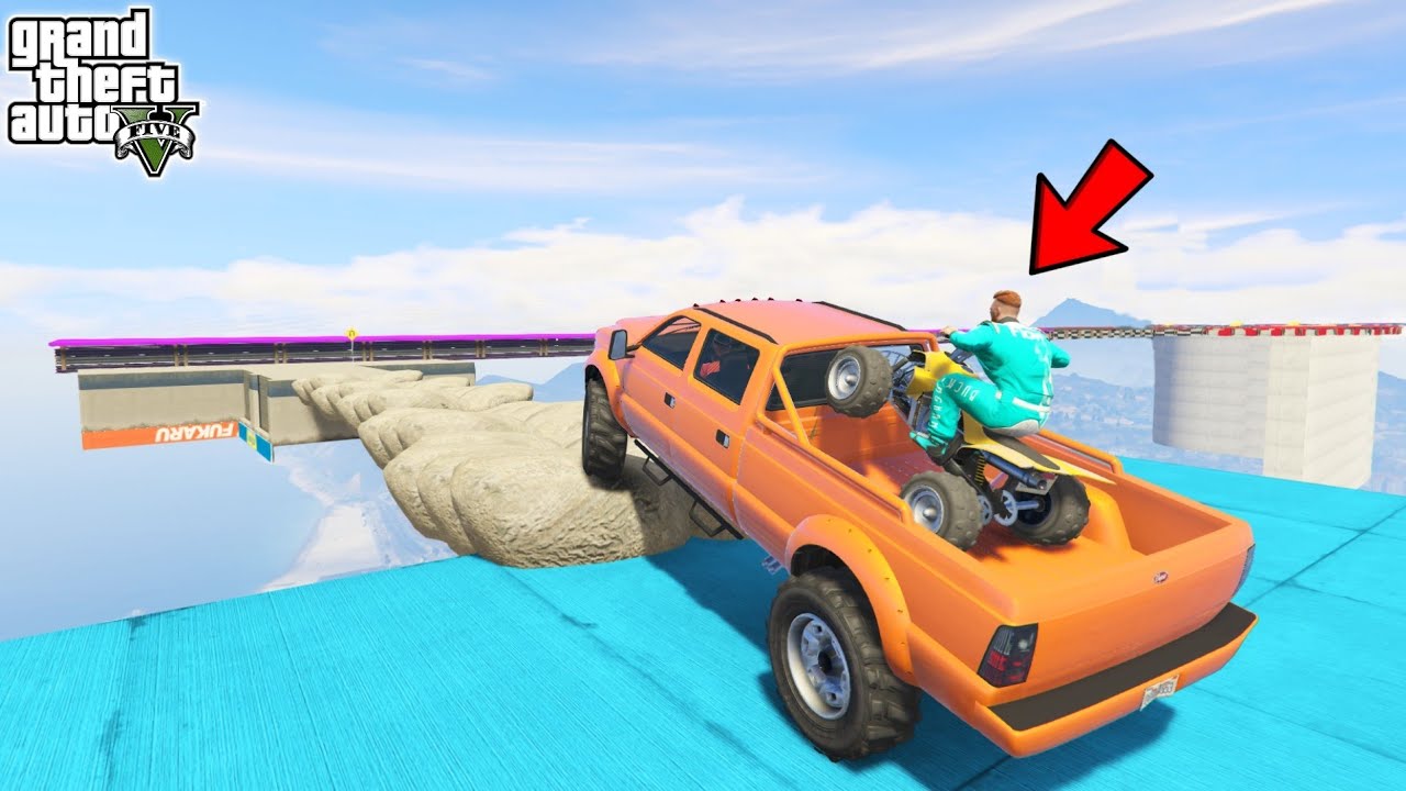 Car + Car Challenge Only 1% People Can Complete in GTA 5!