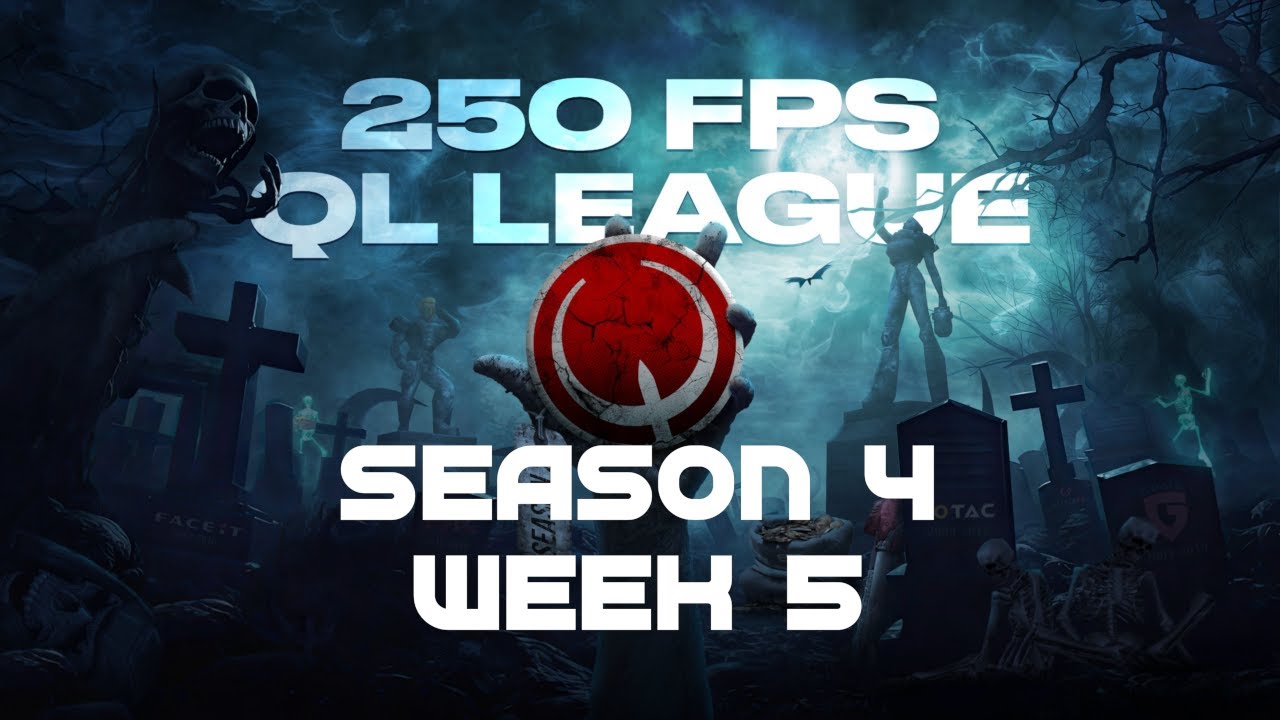 250 FPS - SEASON 4 - WEEK 5 | QUAKE LIVE | 4k stream | #quake #quakelive