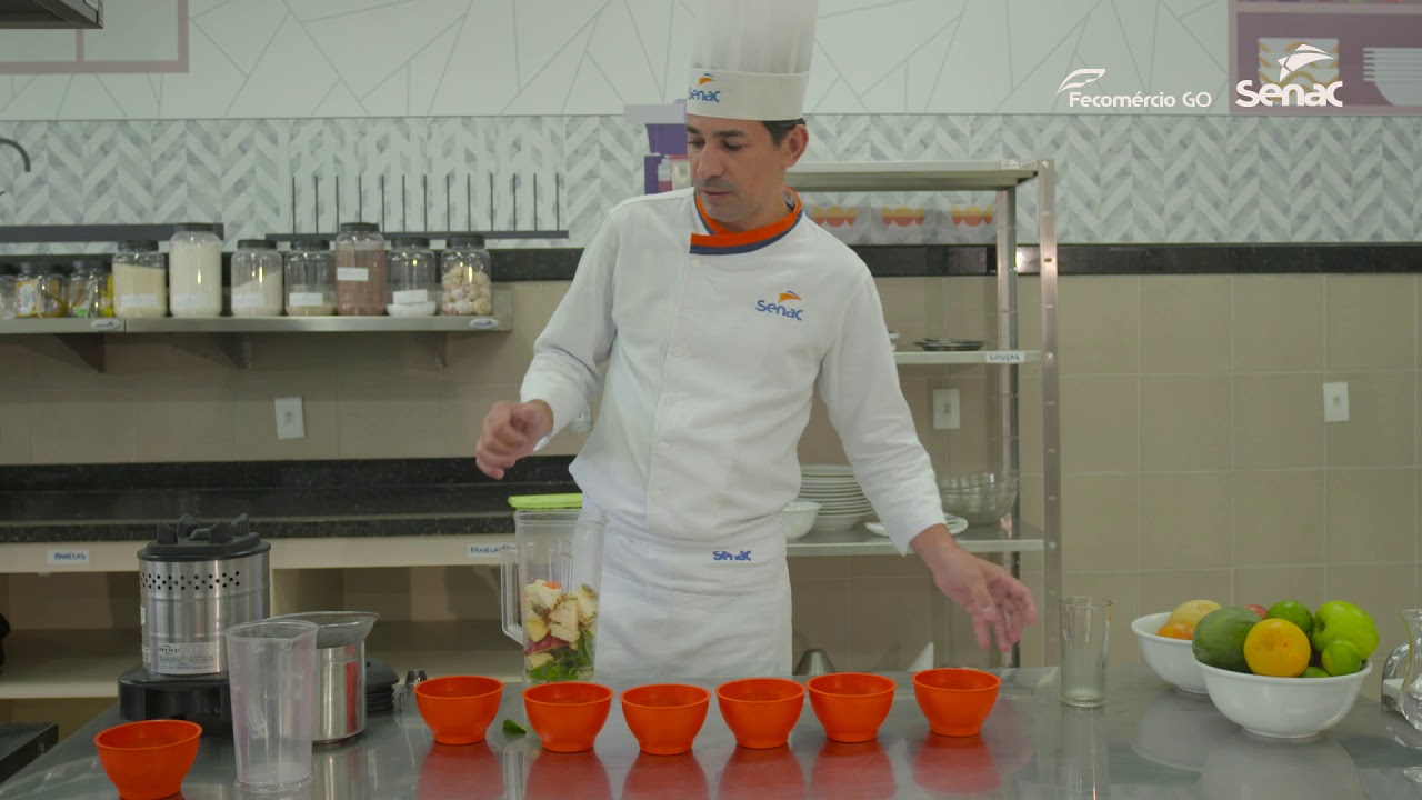 Aumente a imunidade com suco verde - Receita Escola de Gastronomia Senac