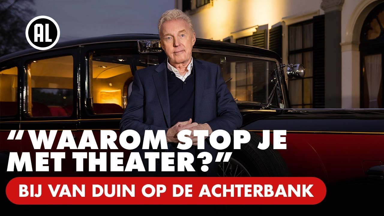 André van Duin in gesprek met collega's | BIJ VAN DUIN OP DE ACHTERBANK