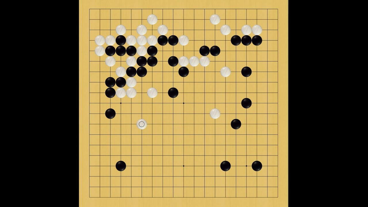 【囲碁の師匠katago変則打ち込み碁】200 二子局【囲碁】