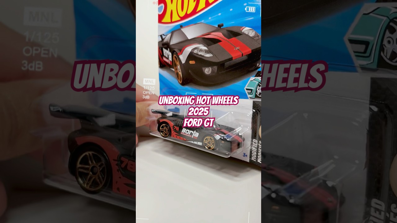 Hot wheels 2025 unboxing ford GT LM#automobile #toyvehicles #hotwheels #toycars #unboxing