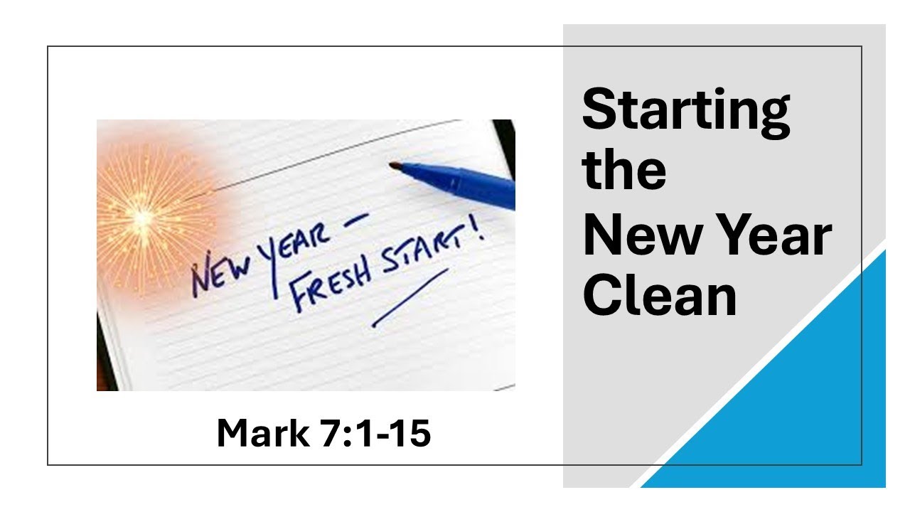 Starting the New Year Clean