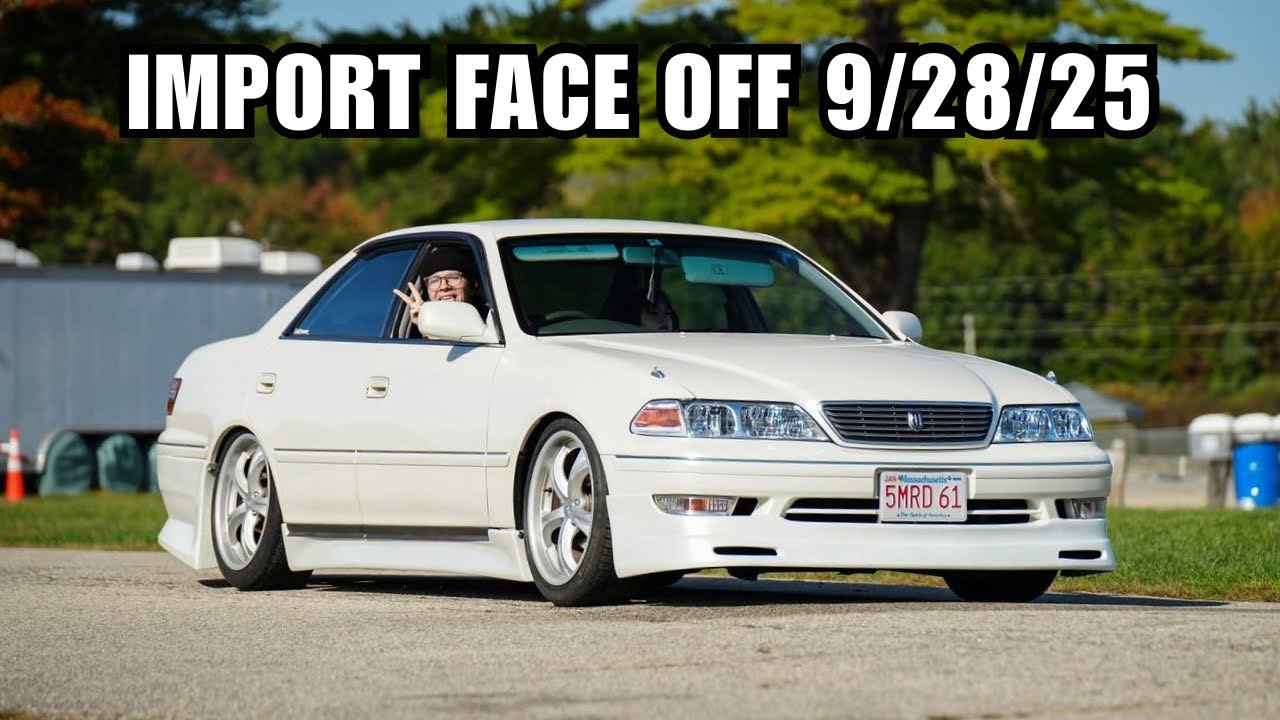 Import Face Off, Эппинг, Нью-Гэмпшир, 28 сентября 2025 г. (Автомобильный видеоблог)