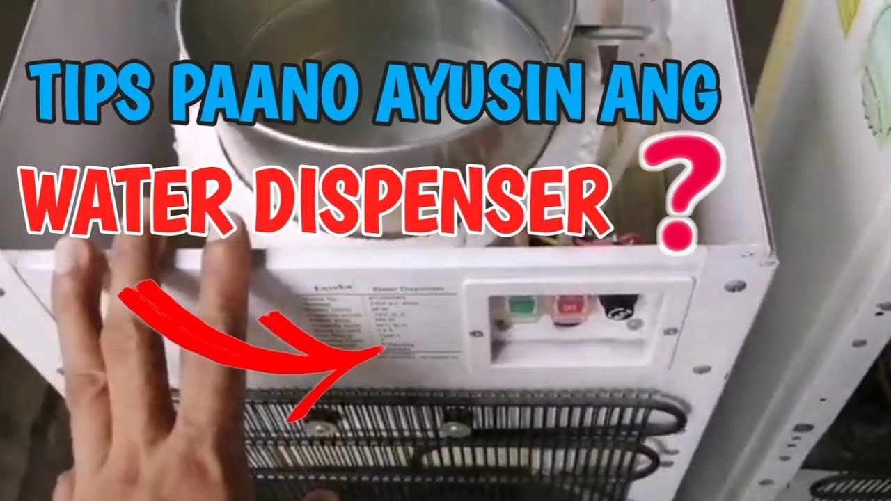 HOW TO REPAIR WATER DISPENSER NO COLD AND HOT | TAGALOG