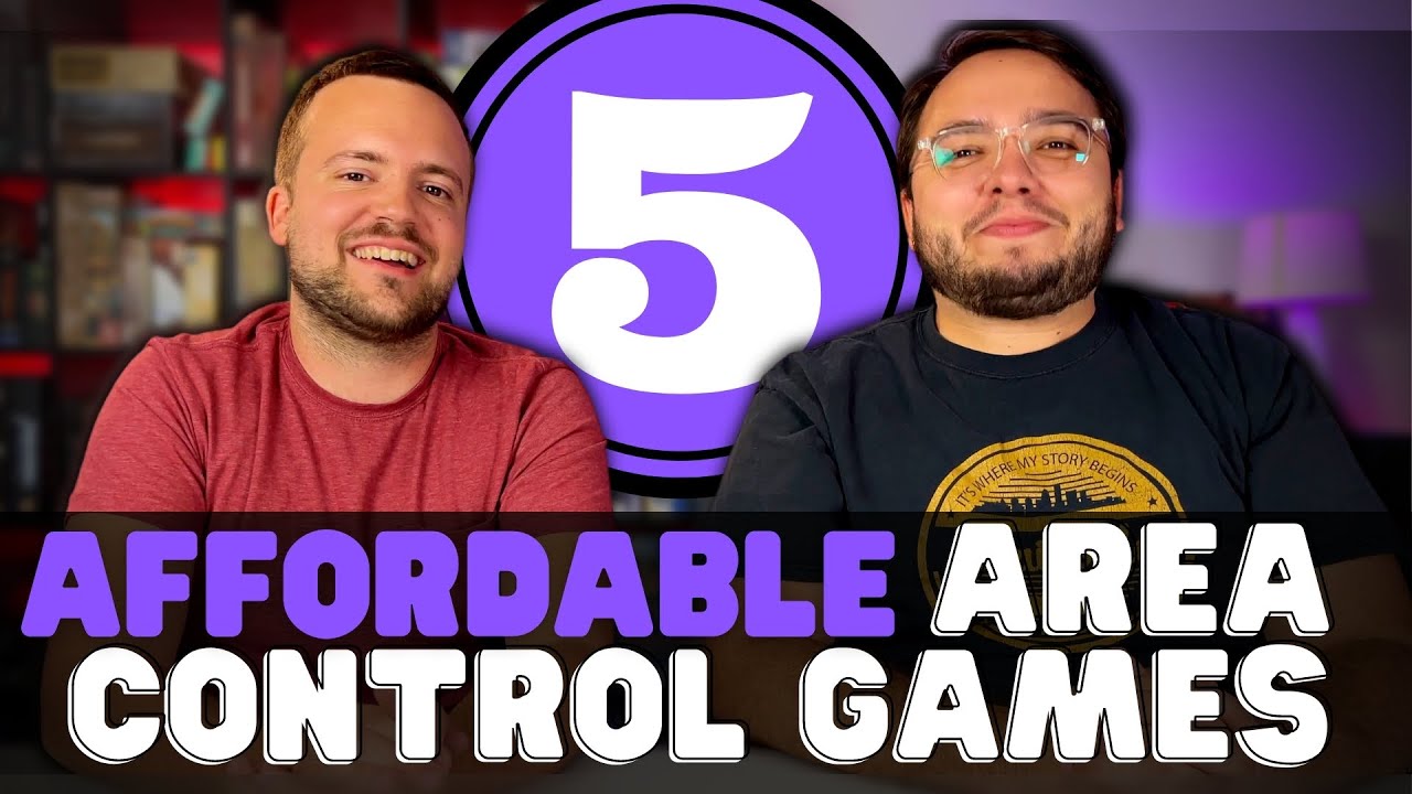 5 Affordable Area Control Games