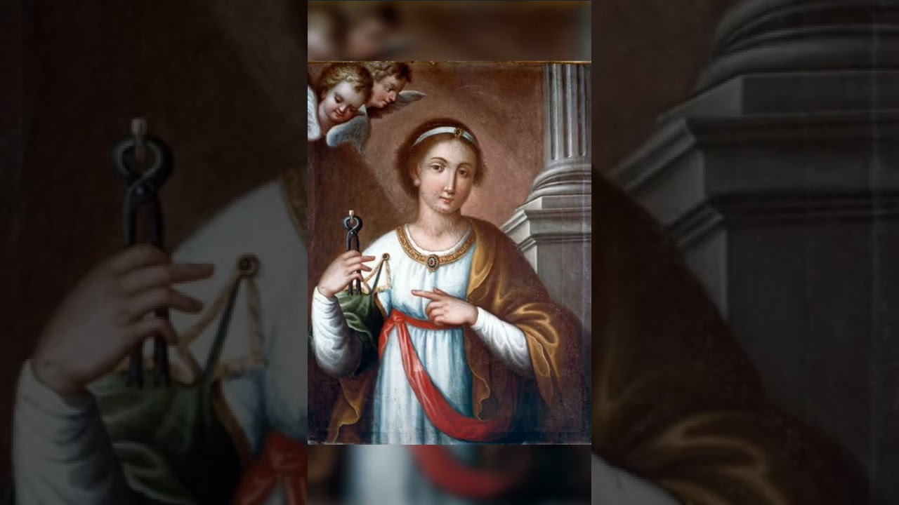 Saint of the Day for February 12. Saint Apollonia.