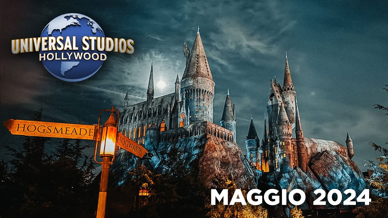 Tour Completo UNIVERSAL Studios HOLLYWOOD 2024 - TUTTE le NOVITÀ!