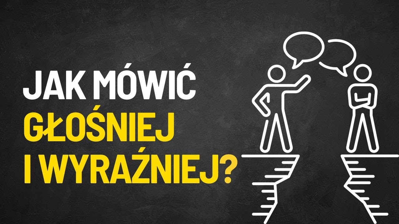 Jak mówić GŁOŚNIEJ I WYRAŹNIEJ / Artykulacja / Ćwiczenia dykcyjne / głośność / wystąpienia publiczne