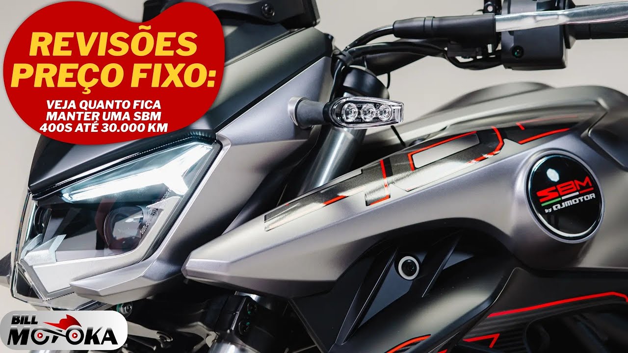 Saiu preço FIXO das revisões SBM, saiba quanto é manter uma 400s na garantia até 30.000 KM.