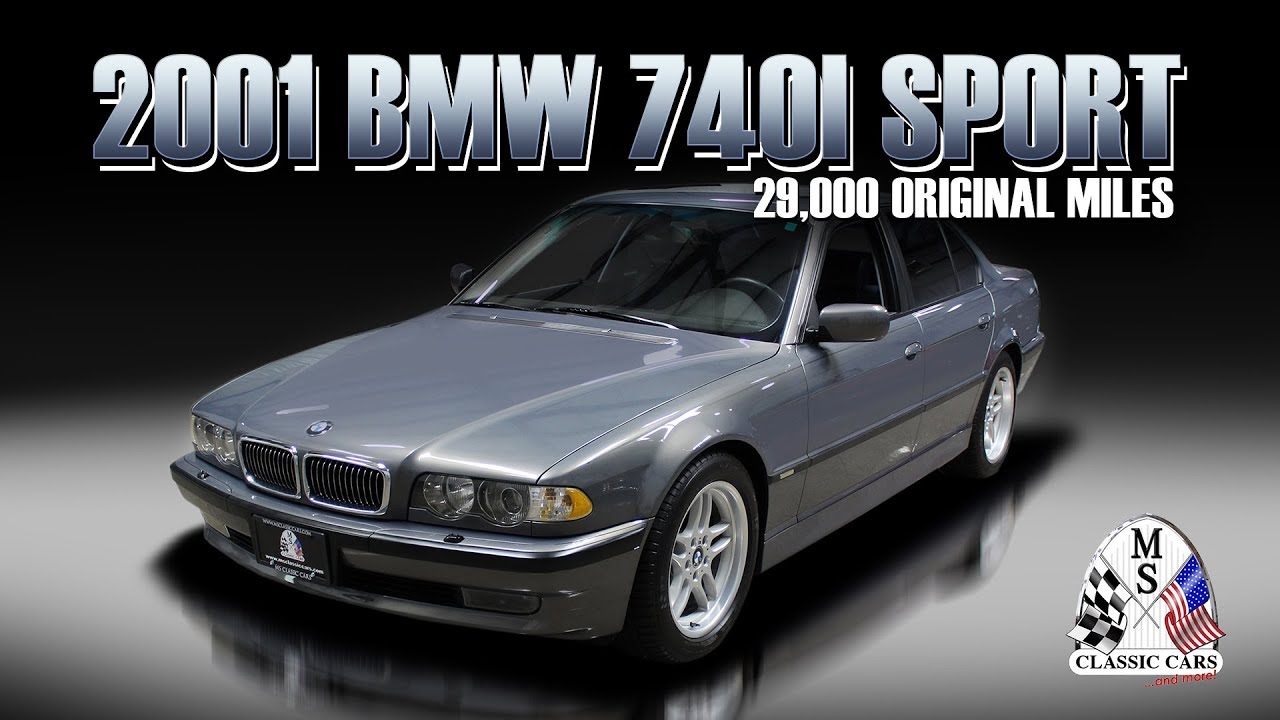 2001 BMW 740i Sport MS CLASSIC CARS