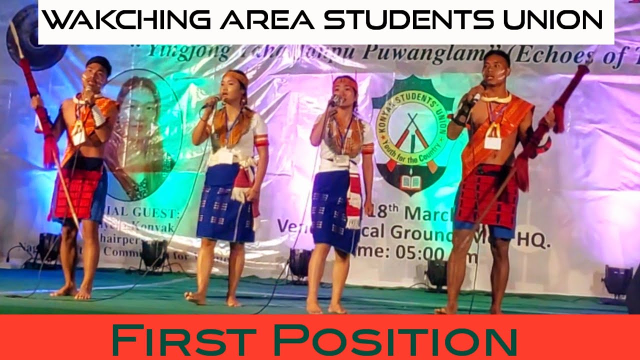 FOLK SONG COMPETITION: WASU (Wakching Area  Students union) 24th KSU Sports Meet