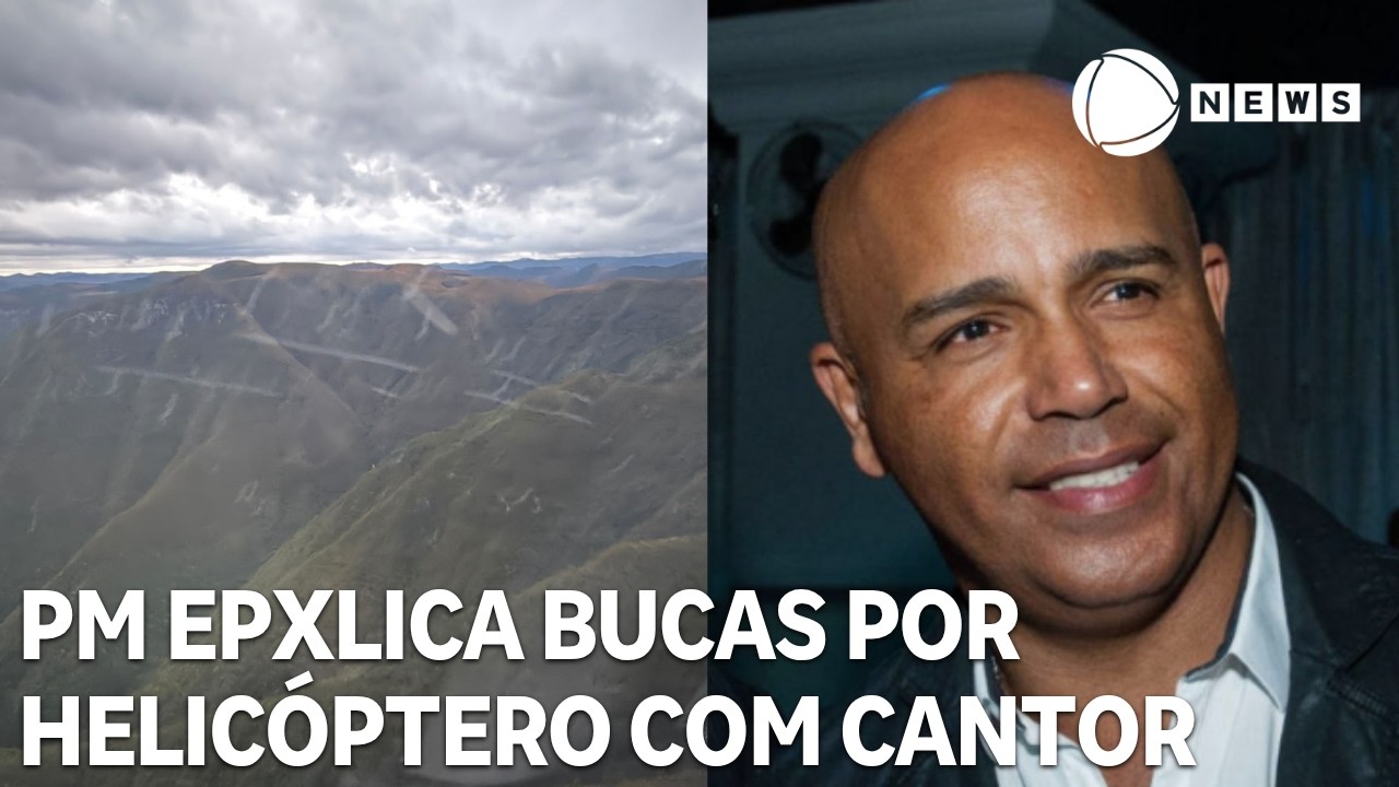 PM explica trabalhos de busca por helic&oacute;ptero com cantor Rick e outros passageiros