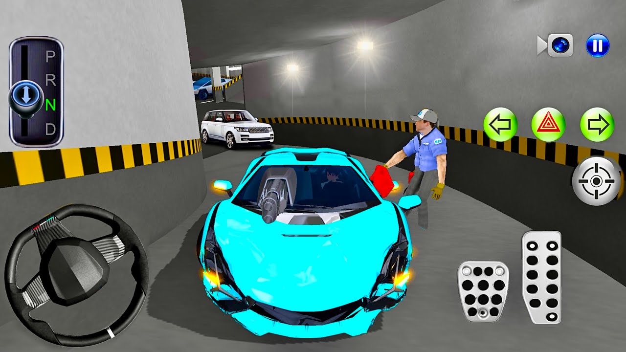 Super Car Parking Garage.Car Drive In Auto Repair Shop & Free Driving-3D Driving Class.Best Gameplay