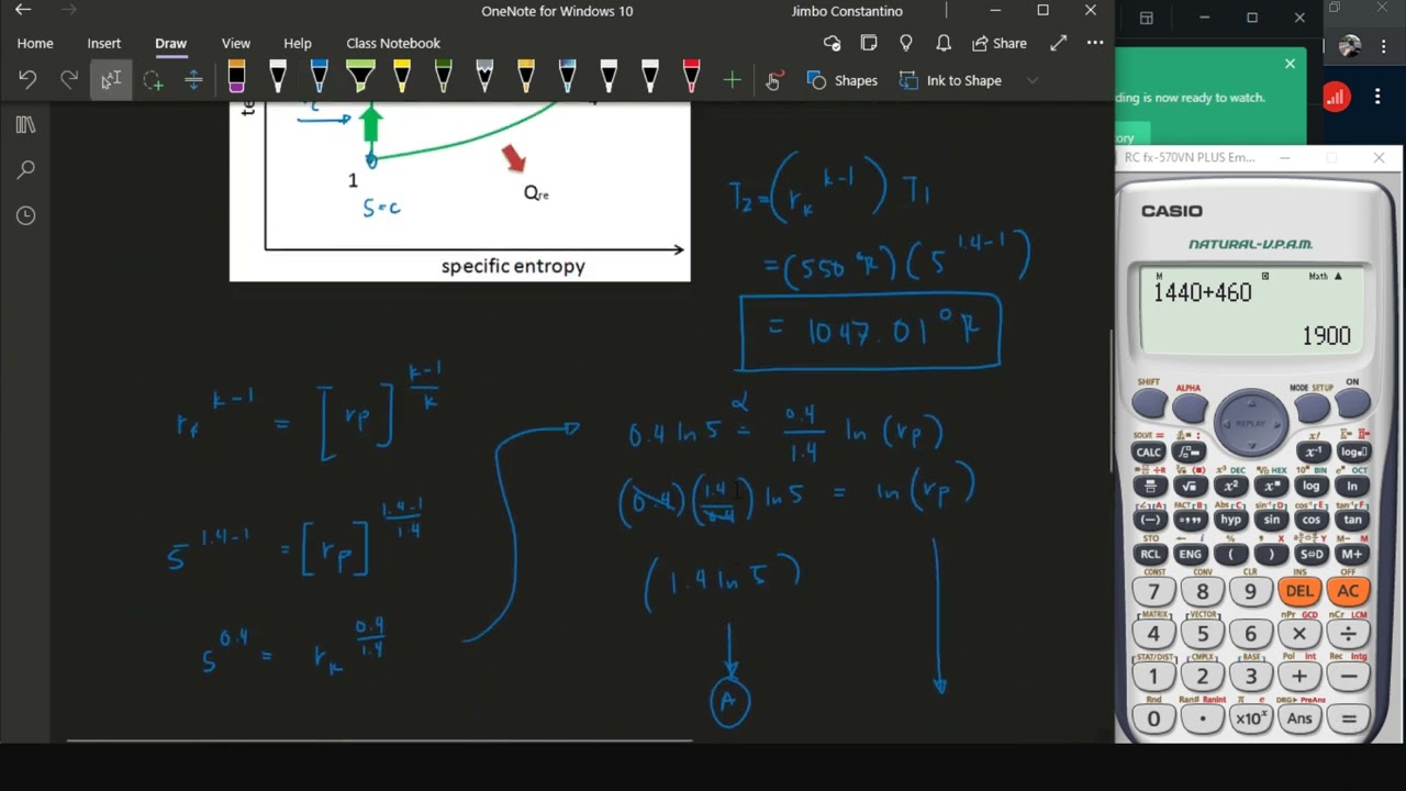 Brayton Cycle Sample Problem