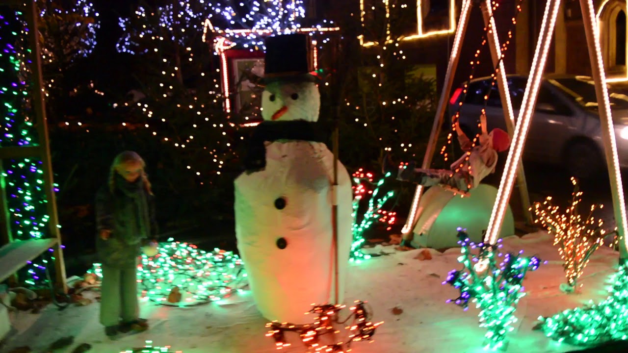Les illuminations à Saint-Germain-du-Crioult (Calvados)