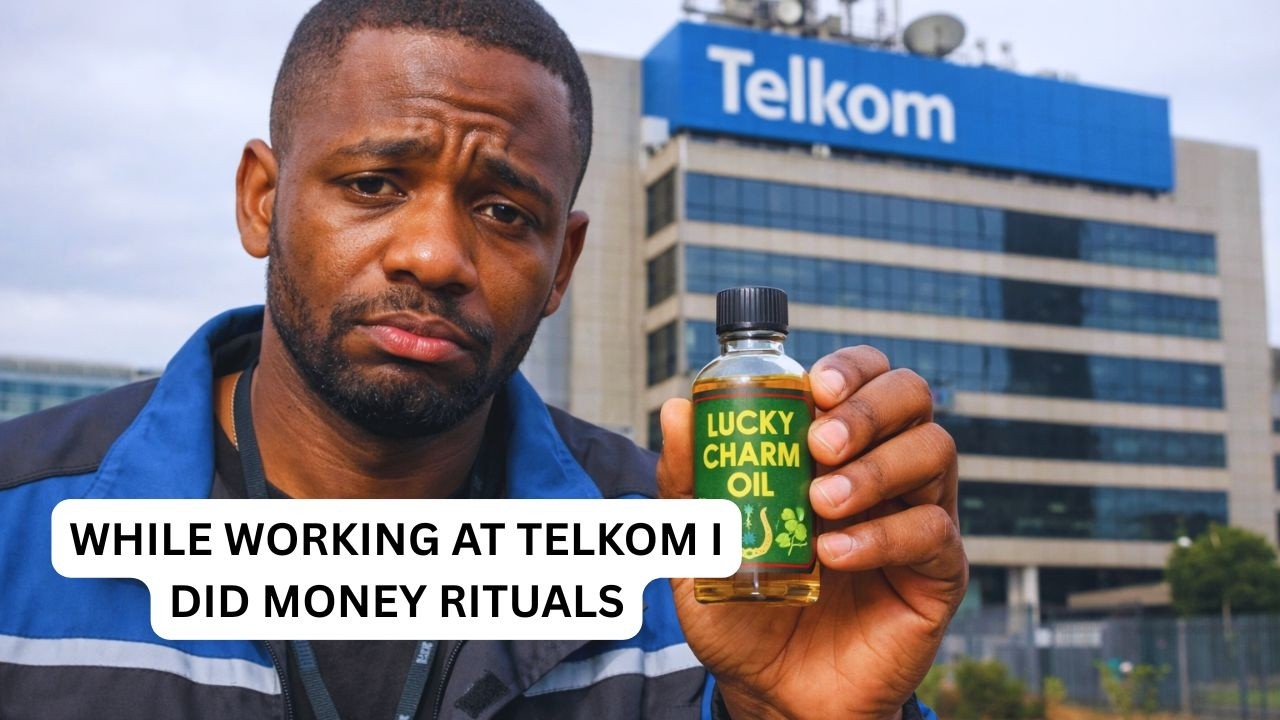 WHILE WORKING AT TELKOM I DID MONEY RITUALS