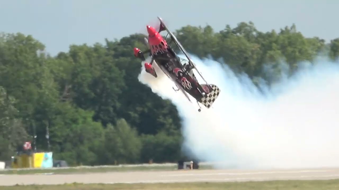 Skip Stewart Prometheus Biplane - Oshkosh 2023 - Wednesday