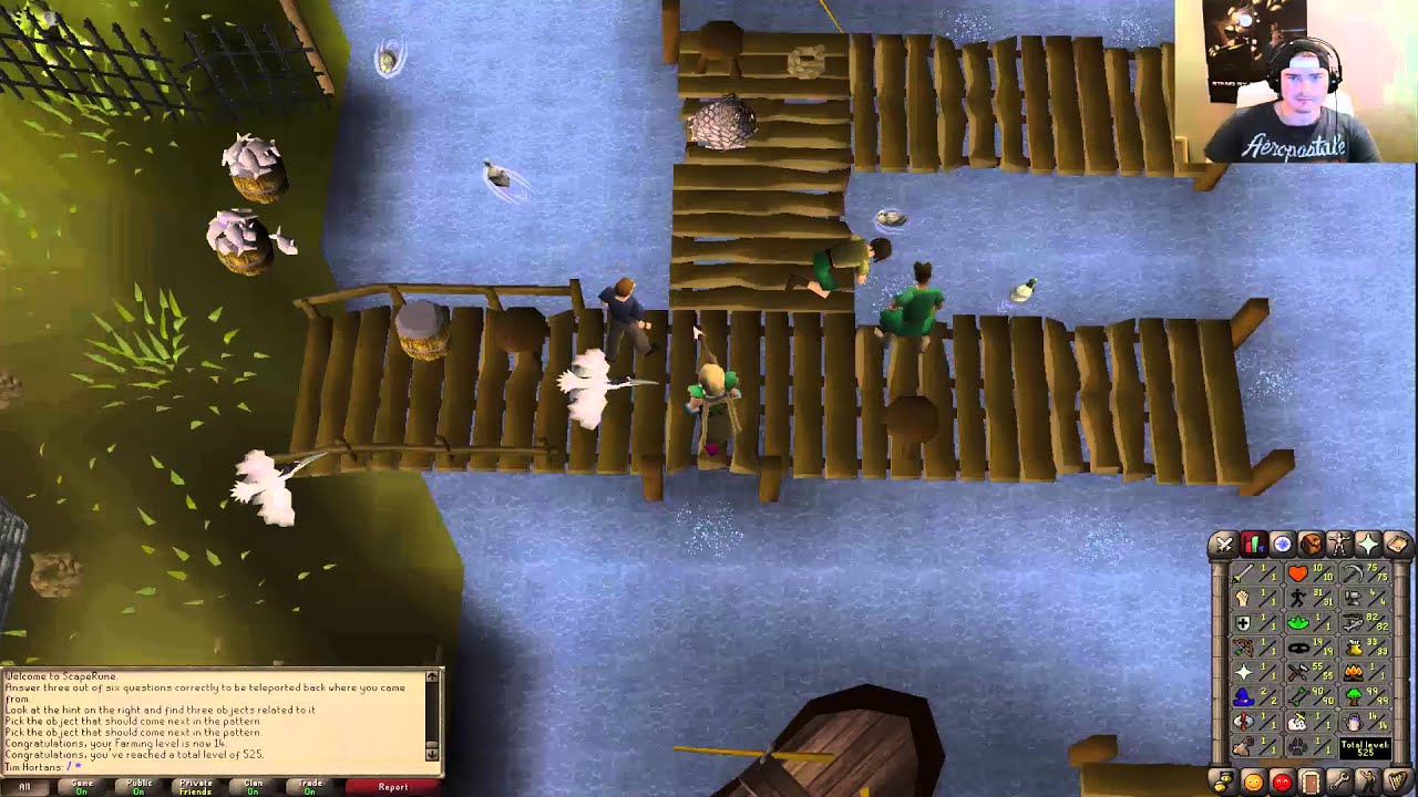 Old School Runescape- All Skilling Pets On Skiller Ep.2
