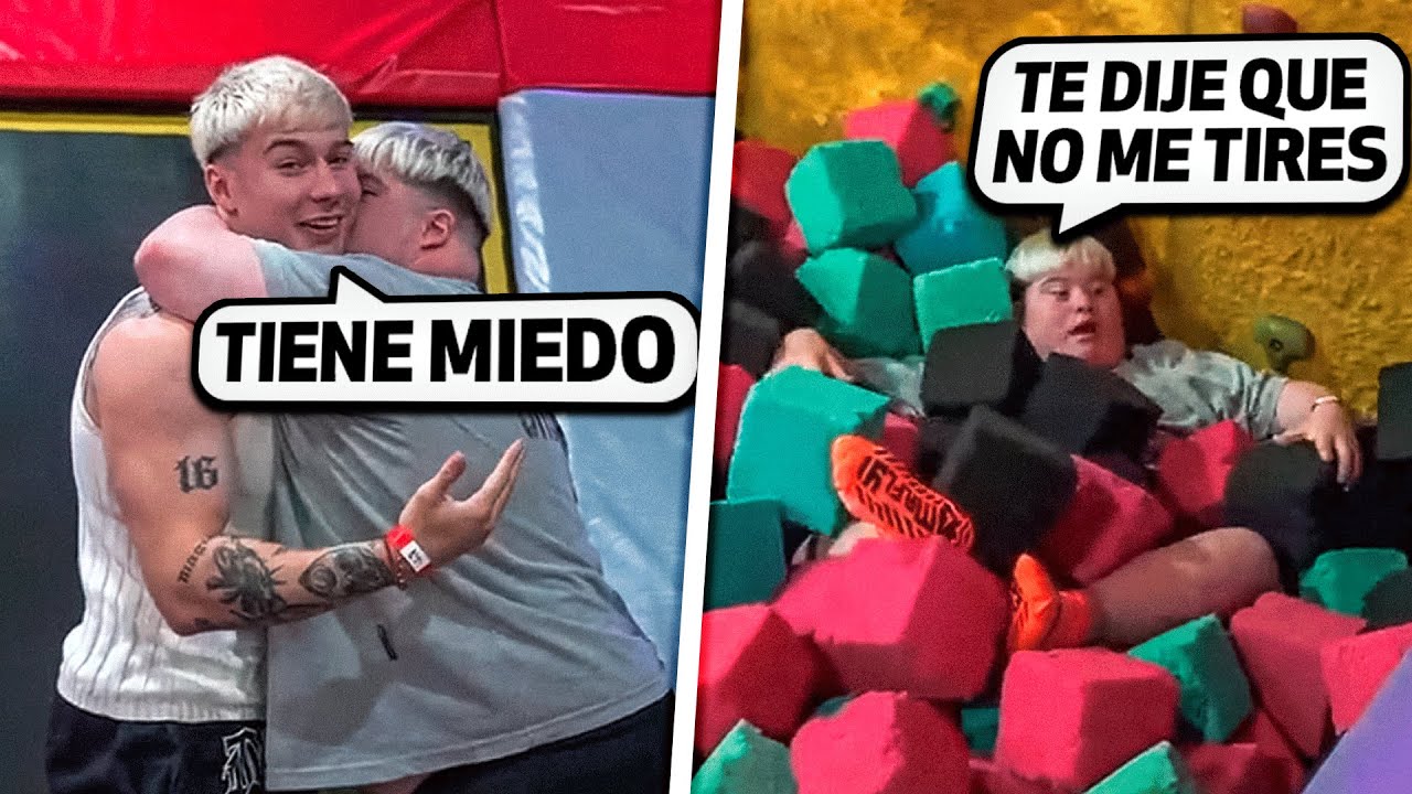 FUIMOS a UN PARQUE de JUEGOS con ALONSO por PRIMERA VEZ