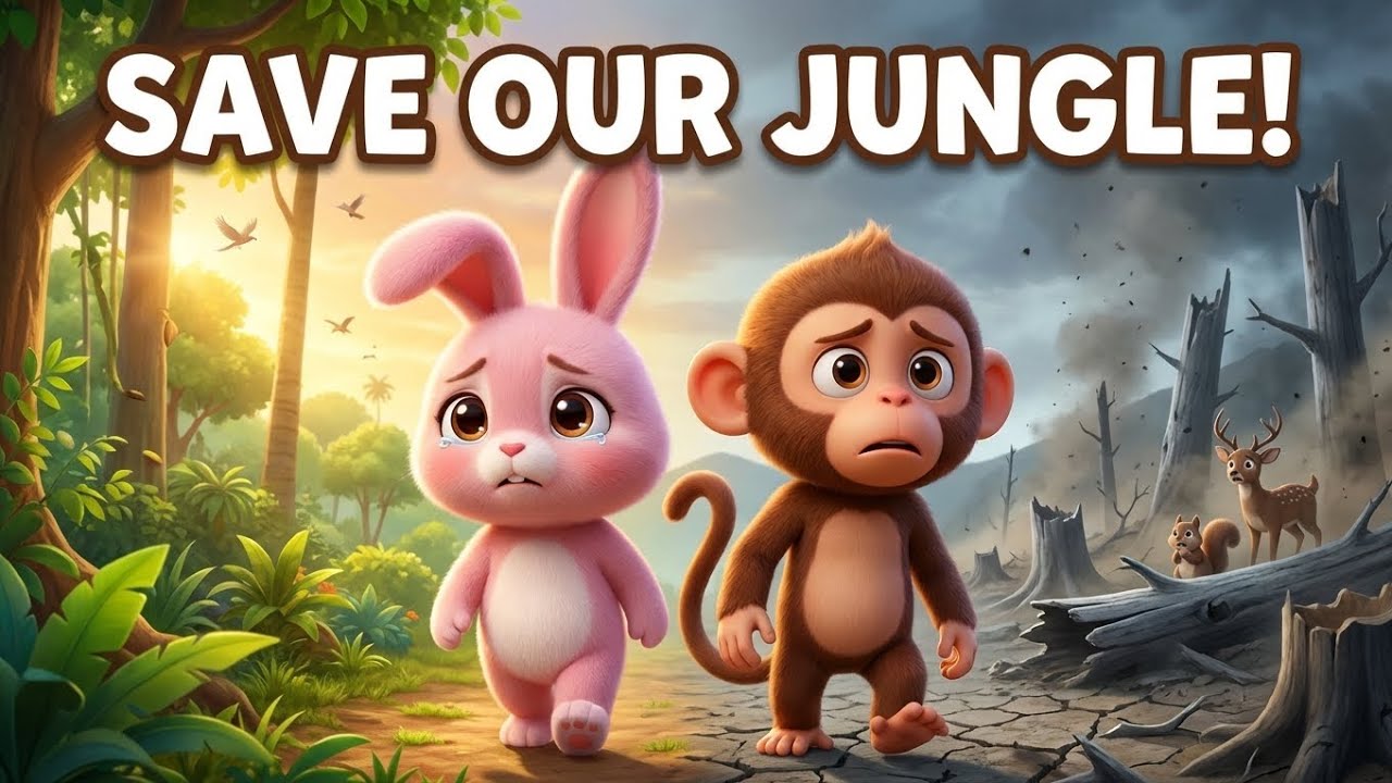 Save Our Jungle 🌳 | Amber & Minki What do Next ? 