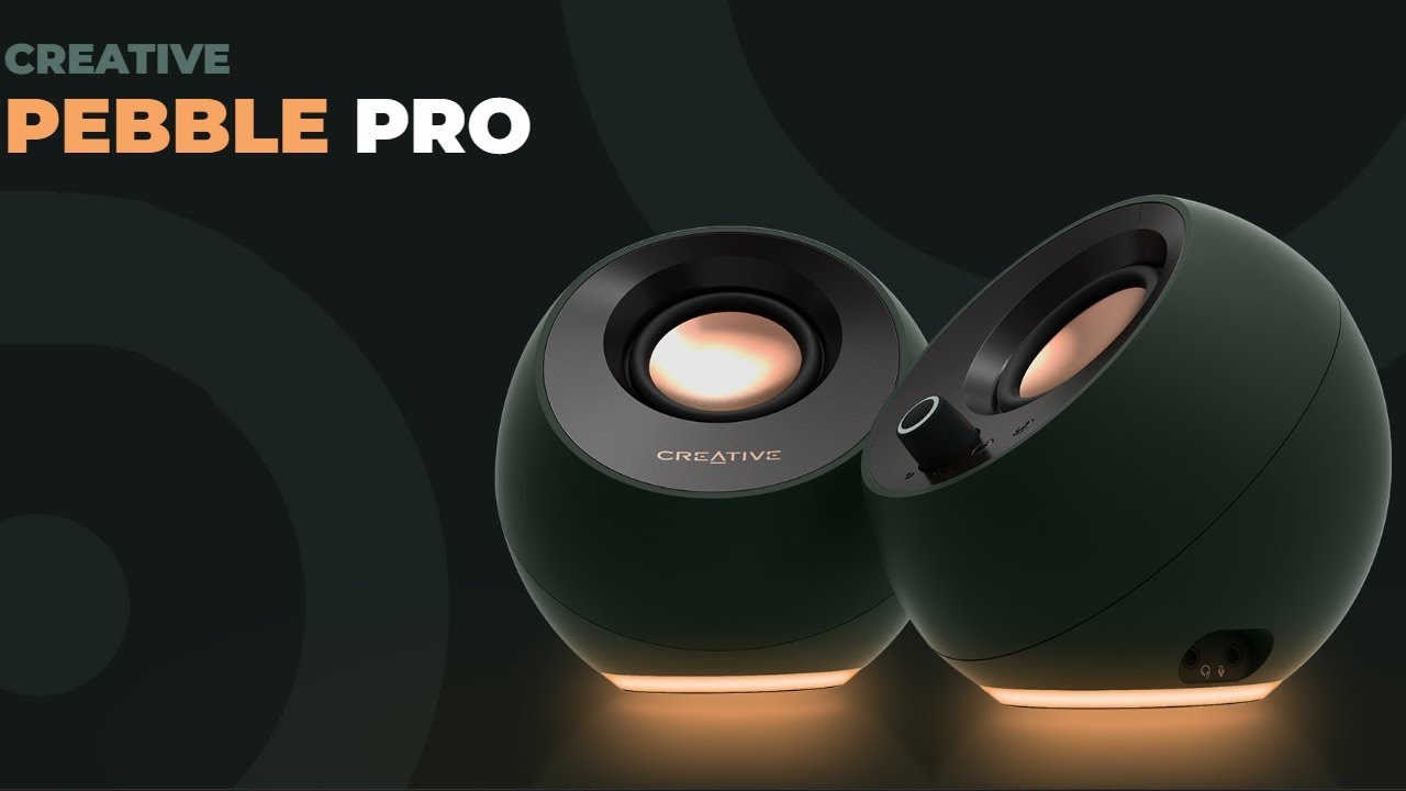 Creative Pebble Pro - stylowe głośniczki BT, tym razem z RGB! Czy warto? / test, recenzja, review