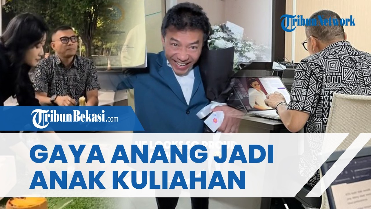 VIRAL Potret Anang Hermansyah Jadi Anak Kuliahan, Tak Canggung Ikut Kerja Kelompok