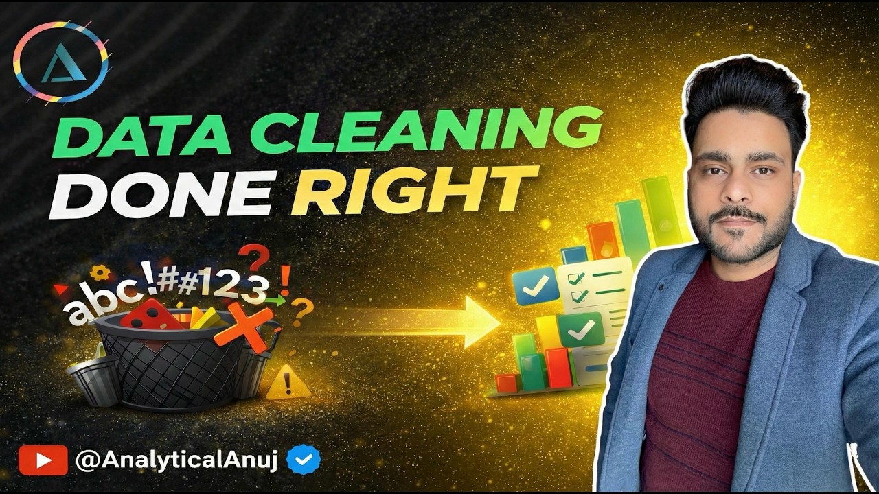 Stop Cleaning Data Manually! (Do This Instead) #Analyticalanuj