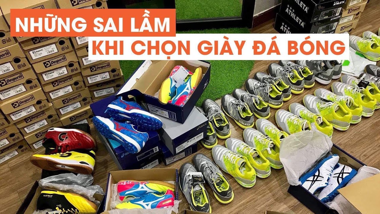 #1 NHỮNG SAI LẦM KHI CHỌN GIÀY ĐÁ BÓNG @ThanhHungFutsal